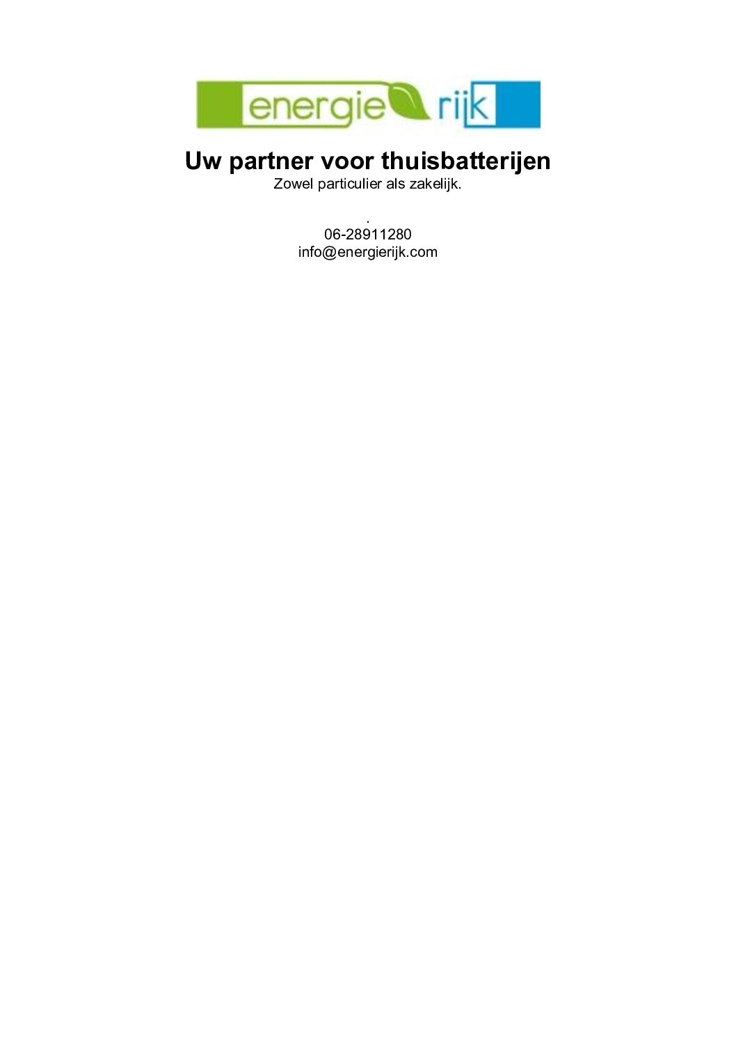 Energierijk 2026